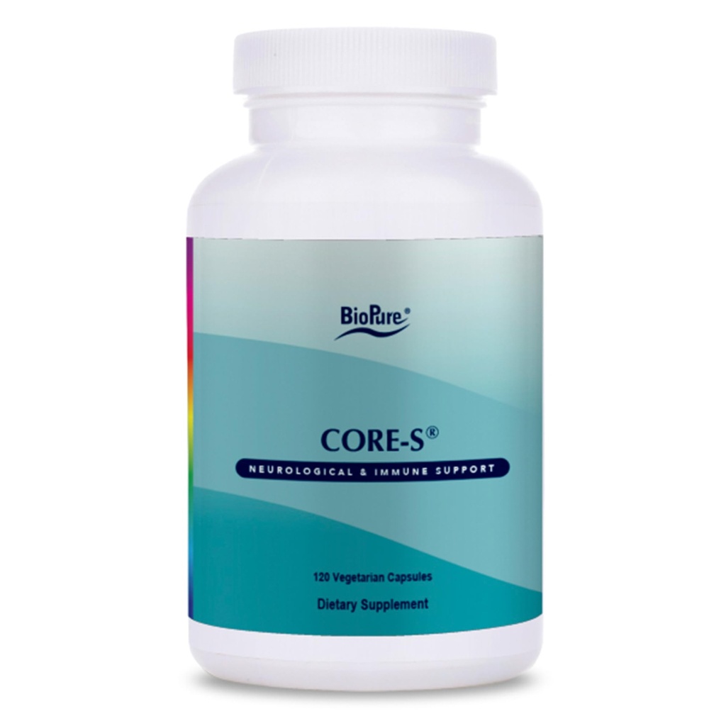 BioPure Core-S Mineral Supplement – Highly Bioavailable Minerals, Vitamins, Amino Acids, & Herbs to Support Nutritional Maintenance, Optimize Metabolism, and Promote Overall Well-Being – 120 Capsules