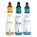 Buried Treasure – Iodine 2% from Kelp, Zinc & Fulvic Minerals, Supplements Bundle
