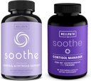 WellPath Soothe Hormone Balance for Women and Soothe Cortisol Manager with KSM-66® Ashwagandha & L-Theanine