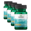 Swanson Ultra 5-Htp - Extra Strength 100 mg 60 Caps (Pack of 4)