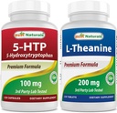 Best Naturals 5-HTP (5-hydroxytryptophan) 100 mg & L-Theanine 200mg