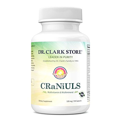 Dr Clark Store CRANiULS (Multi Vitamin & Mineral), 520 mg 150 Ζελατίνες Κάψουλες