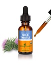 Herb Pharm Milk Thistle Liquid Extract: Βιολογικό εκχύλισμα marianum Silybum Healthy Librity Support, Cleanse & Detoxify, Fast-Absorbing συμπλήρωμα βότανο γάλακτος, μέχρι ~3 εβδομάδα προσφοράς, 1 oz*