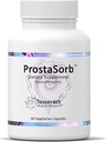 Tesseract ProstaSorb, Συμπληρώματα Prostate για άνδρες με πριονισμένο Palmetto, Pygeum και κολοκύθα, υποστηρίζει υγιή λειτουργία Prostate, Bladder Κενό, ουρική ροή, χωρίς γλουτένη, 60 κάψουλες χορτοφάγων