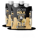 Jocko-Fuel Protein Shake, Sweet Cream Coffee Flavor, 2 box, 30g High Protein, Keto Friendly Ready to Drink Shake for Breakfast, Post Workout Recovery, Low Sugar Energy Drink (11 Fl Oz, Vanilla)