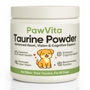Pawvita Pure Taurine Powder, Paw VitaTtaurine Supplement for Dogs, Supports for Heart, Vision & Daily Wellness in Dogs – 99.9% Pure Taurine Powder (1)