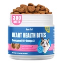 Just Try Coenzyme Q10 coq10 Bites for Cats - Advanced q10 & Taurine Cat Treats for Feline Heart Health - Chicken Flavored - Supports Heart Function - 300 Count