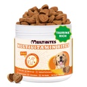330 Bites Dog Vitamins and Supplements for Immunity Support | Dog Multivitamin with Taurine for Dogs, Coq10, Glucosamine,Omega 3 & Msm. Supports Heart Health & Antioxidant Protection