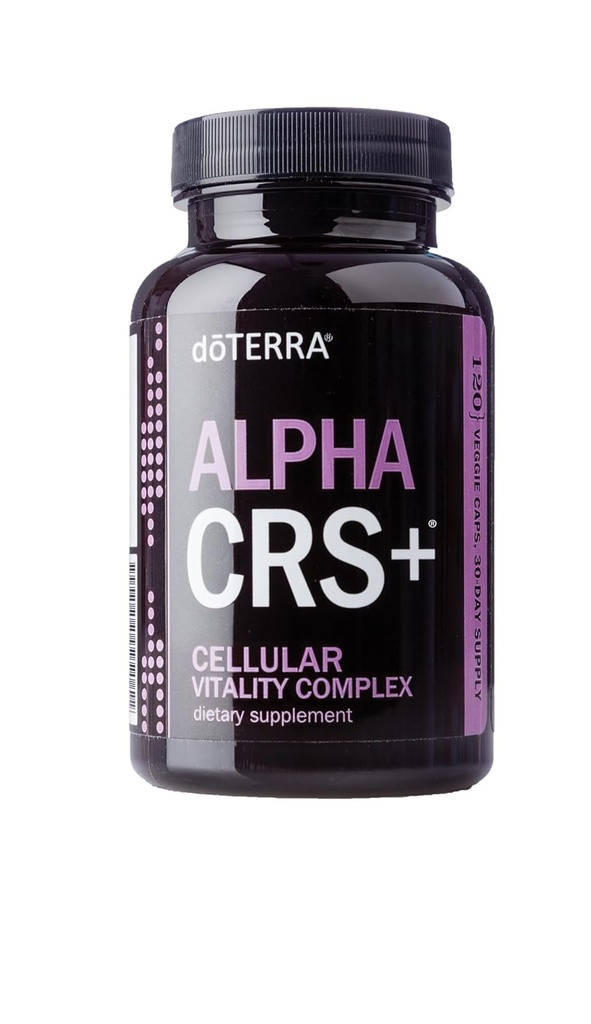DoTERRA - Alpha CRS+ Cellular Vitality Complex - Παρέχει αντιοξειδωτική προστασία - Αποτρέποντας την ανατάραξη στομάχου - 120 Veggie Caps
