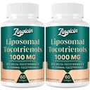 Τοκοτριενόλες βιταμίνης Ε - Liposomal Tocotrienols συμπλήρωμα 1000mg, Πολύ απορροφήσιμο Δέλτα Τοκοτριενόλη και Γάμμα Τοκοτριενόλη για την υγεία των οστών, και αντιοξειδωτική υποστήριξη, 120 Softgels