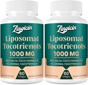 Vitamin E Tocotrienols - Liposomal Tocotrienols Supplement 1000mg, Highly Absorbable Delta Tocotrienol and Gamma Tocotrienol for Bone Health, and Antioxidant Support, 120 Softgels