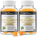 2 Pack Saw Palmetto for Men Gummies, Extra Strength DHT Blocker for Men, with Pumpkin Seed Oil & Biotin, Support Prostate, Urinary Health & Hair Growth, Hormone Balance, Sugar Free, Vegan, 120ct