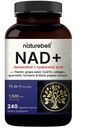 NatureBell NAD+ 11-in-1 Complex 1,500 mg** Per Serving, 240 Veggie Capsules | NMN Supplement Alternative | NAD with Resveratrol, CoQ10, Hyaluronic Acid, Fisetin, & More – Non-GMO