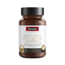 Swisse NAD+ Pro Anti-Aging | Featuring Clinically Proven 300mg Niagen® | L-Ergothioneine & PQQ | Supports Beauty, Longevity & Vitality | 30 Capsules