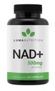 Luma Nutrition NAD+ Supplement 500mg Per Serving (250mg per Capsule) – Aging Plus Energy, Metabolism & Cellular Support – Pure NAD Supplements for Women & Men, Made in USA