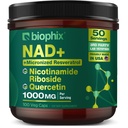 biophix NAD+ Liposomal Supplement for Women & Men - 1000 mg per Serving - Nicotinamide Riboside, Micronized Resveratrol & Quercetin Complex - 100 Veg Capsules - Non-GMO, Gluten-Free, cGMP Certified