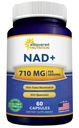 aSquared Nutrition NAD Resveratrol Supplement - NAD+ Nicotinamide Riboside 500mg (Vitamin B3) Plus Trans-Resveratrol & Quercetin - NMN Alternative for Men & Women - 60 Capsules
