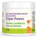 Manuka Honey Tea Tree Therapy Cream for Body & Foot Comfort, Dry Skin Relief, Moisturizing and Skin Wellness Support