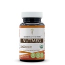 Secrets of the Tribe Nutmeg USDA Organic 60 Capsules | Made with Vegetarian Capsules and Certified Organic Nutmeg (Rou Dou Kou, Myristica Fragrans) Dried Nut (60 Capsules)