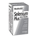 Health Aid Selenium Plus (Vitamins A, C, E & Zinc) 60 Tablets