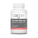 ARG Ox Bile 500 mg - Supports Fat Digestion - Delivers 500 mg Concentrated Bile Salts per Serving - Hypoallergenic & Vegetarian - 100 Servings - 100 Capsules