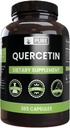 Αμιγώς πρωτότυπα συστατικά Quercetin (365 κάψουλες) Πάντα καθαρό, χωρίς πρόσθετα ή πληρωτικά, Εργαστήριο Επαληθευμένο