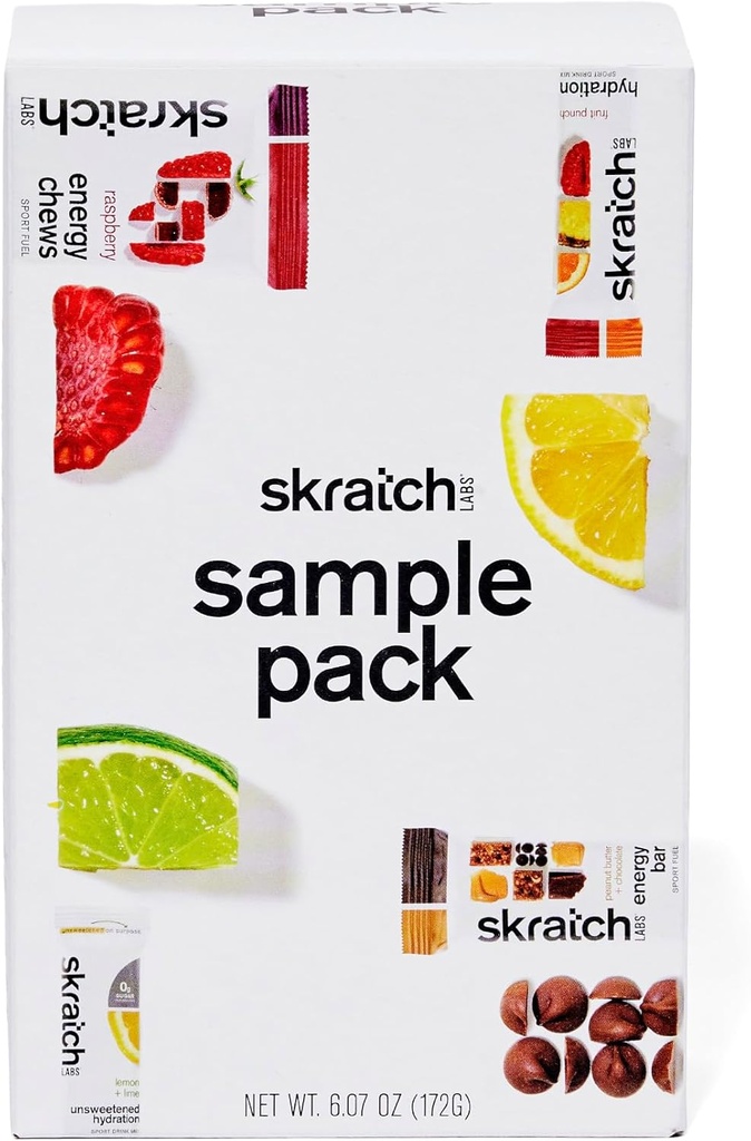 Skratch Labs Δείγμα Πακέτο - Ενυδάτωση Ποτό Μίγμα, Μη Γλυκασμένα Αθλητικά Ποτό Μίγμα, Ενεργειακά Μασούρια, Ενεργειακά Μπαρ - Αθλητισμός Δίκη Ποικιλία Ποικιλία - για Τρέξιμο, Ποδηλασία, Πεζοπορία και Υπομονή Δραστηριότητες
