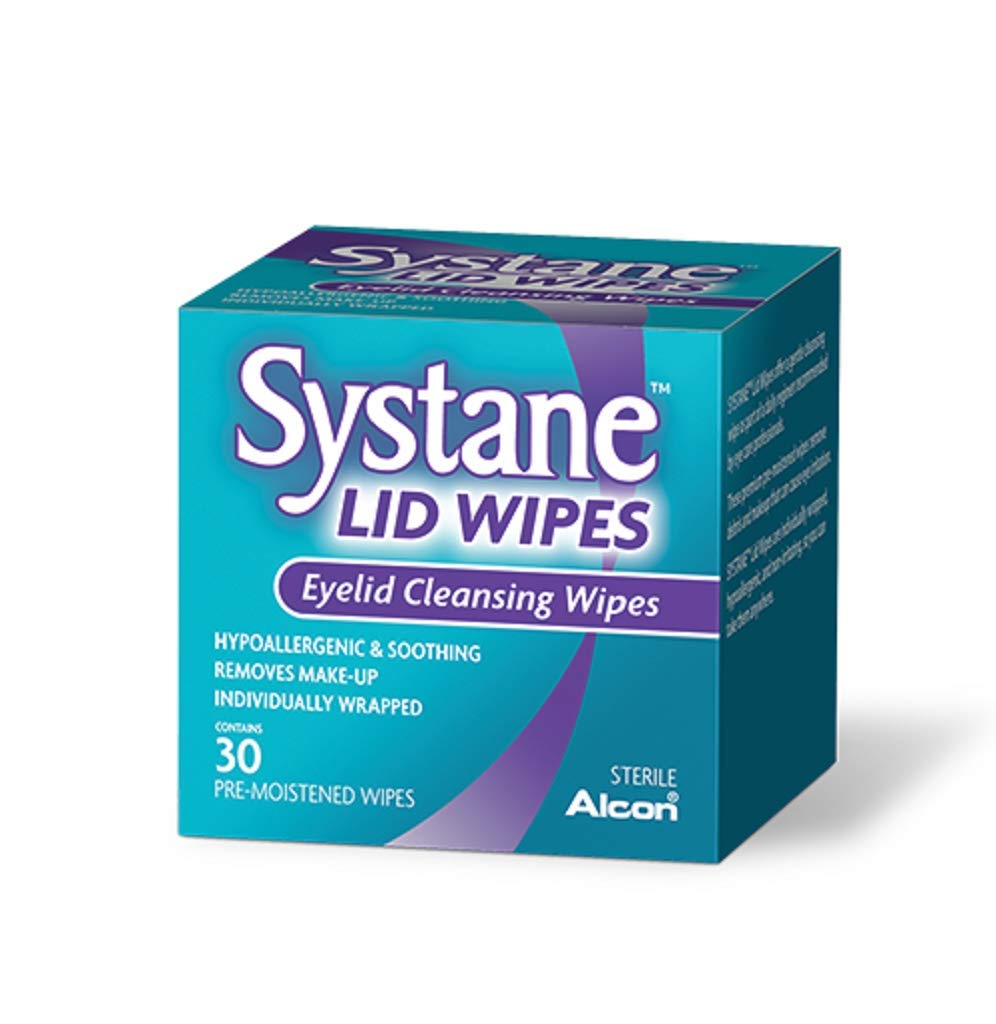 Systane Lid Wipes Eyelid Cleaning Wipes, 30 Count (Pack of 3)