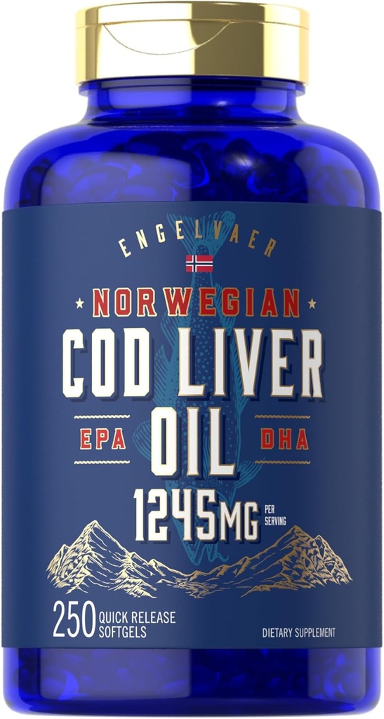 Carlyle Cod Liver Oil Softgels 