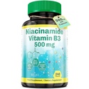 NGU Next Gen U Vitamin B3-500 mg, 240 Capsules - Niacinamide - Dietary Health Food Supplement for Healthy Skin