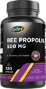 Oxify Bee Propolis 500 mg | 120 Capsules | Gluten-Free, Non-GMO | Supplement Made in USA
