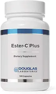 Douglas Laboratories - Ester C Plus - Πηγή Αντιοξειδωτικών για την υποστήριξη της υγιούς λειτουργίας του Ολόκληρου Σώματος - 100 Κάψουλες