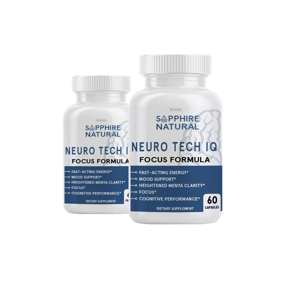 Neuro Tech IQ (2 Pack, 120 Capsules)
