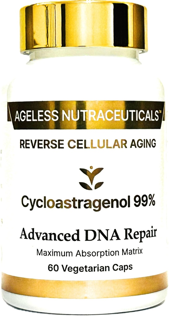 Telomere Lengthening | Cycloastragenol 17mg | Superior Absorption via Triple-Layer Delivery Matrix™ + Piperine