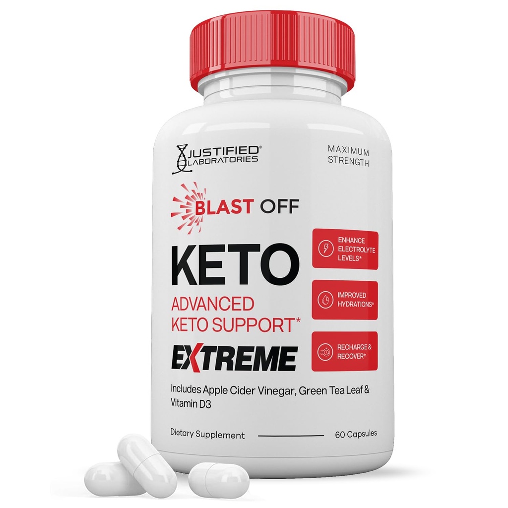 Blast Off Keto ACV Extreme Pills 1675MG Keto Support Blend Alternative to BlastOff Keto ACV Gummies Formulated with Apple Cider Vinegar Extra Virgin Olive Oil Powder Green Tea Leaf 120 Κάψουλες