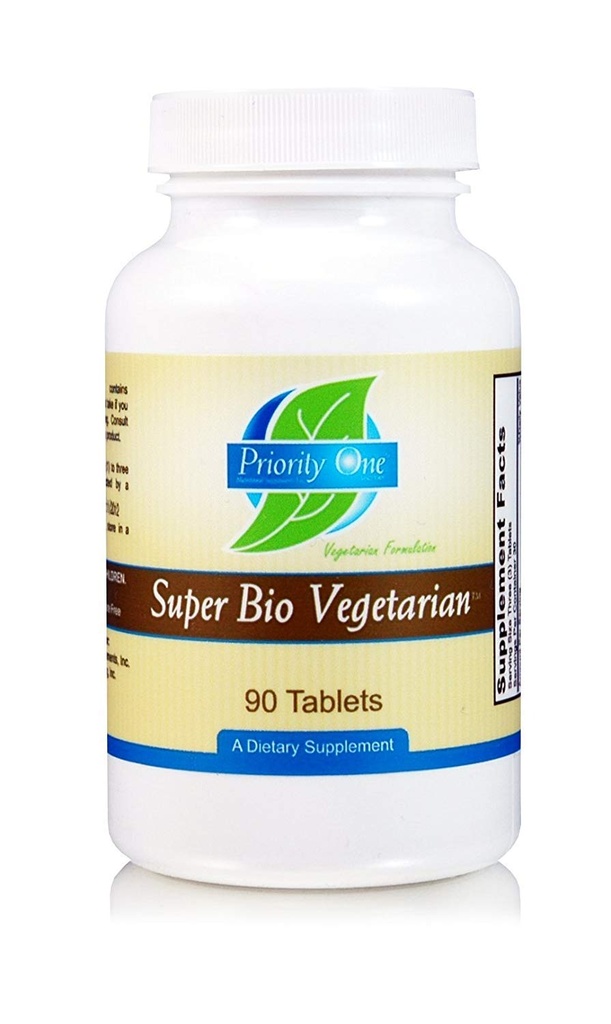 Προτεραιότητα One Vitamins Super Bio Vegetarian 90 Tablets - Υποστήριξη ανοσοποιητικού συστήματος*- Κλινική Δύναμη - Οφέλη από τα μανιτάρια Shiitake & Maitake.