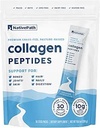 NativePath Collagen Peptides Protein Stick Packs - Hydrolyzed Type 1 & 3 Collagen Powder for Skin, Hair, Nails - 30 Servings