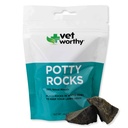 Vet Worty Potty Rocks for Dogs - Παραμαγνητικοί πυρηνικοί βράχοι - Βοηθά να φιλτράρει τις προσμείξεις και να εξαλείψει τους χλοοτάπητες ούρων - διατηρεί το γρασίδι σας Πράσινο - φυσικά ορυκτά - Ασφαλή για όλα τα κατοικίδια ζώα - 200grams
