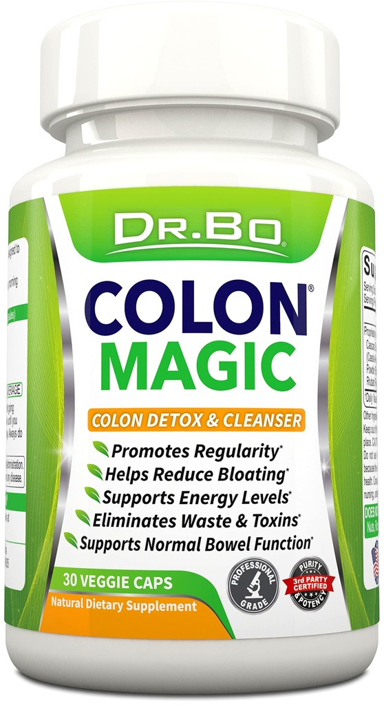 Cleanse Detox Formula - Φυσικό χάπι καθαρισμού του εντέρου για τον εντερικό αέρα & γρήγορο καθαρισμό του πνεύμονα - ημερήσιο συμπλήρωμα ανακούφισης δυσκοιλιότητας Gut, κοιλιά, στομάχι - Γυναίκες Άνδρες φυτικό βάρος Flush