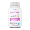 Probiotic for Women - 40 Billion CFUs - Probiotic Supplement with Prebiotics - 60 Veggie Capsules