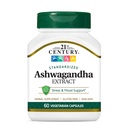 21st Century Healthcare Ashwagandha Extract 500 mg, 60 Capsules