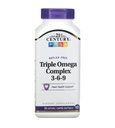 Triple Omega Complex 3-6-9-90 softgels,(21st Century) by 21st Century Health Care