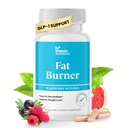 DR VITAMIN SOLUTIONS Fat Burner Weight Loss Pills for Women & Men with GLP-1 Support - Raspberry Ketones, Green Tea, Thermogenic Metabolism, Appetite Suppressant - Vegan, Non-GMO, 30 Day Supply