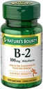 Nature's Bounty Vitamin B- 2 100 mg, 100 δισκία (πακέτο των 12)