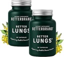 Betterbrand BetterLungs Daily αναπνευστικό συμπλήρωμα υγείας (60 κάψουλες) 