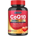 CoQ10 200mg with PQQ & Shilajit - High Absorption with Bioperine Coenzyme Q10 Supplements - Powerful Antioxidant for Heart & Brain Health and Energy-Production - 120 Veggie Capsules