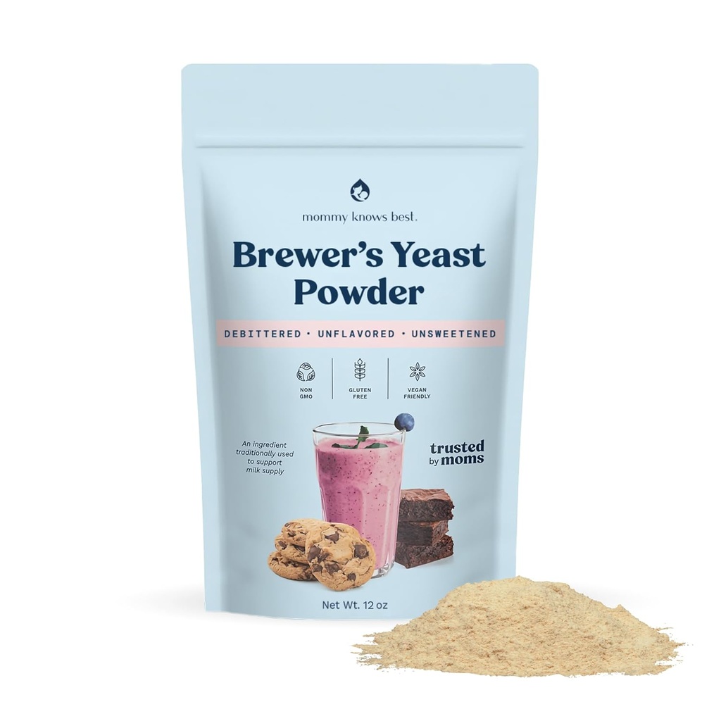 Η μαμά ξέρει καλύτερα Brewer's Yeast σκόνη για τη γαλουχία Υποστήριξη για το θηλασμό 