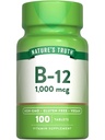 Nature's Truth Vitamin B12 1000 mcg Tablets | 100 Count | Vegan, Non-GMO & Gluten Free Supplement