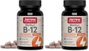Jarrow Formulas Methyl Vitamin B12 2500 mcg, 100 Chewable Tablets, Tropical Flavored- Bioactive B12 Vitamin - Supports Cellular Energy Production, Brain Health & Metabolism - 100 Servings (Pack of 2)