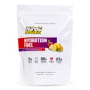 Ryno Power Hydration Fuel Electrolyte Drink Mix 1lb (10 Servings) 'Fruit Punch' - Advanced Electrolyte Formula + BCAA's - Gluten Free - Sustained Energy and Muscle Recovery